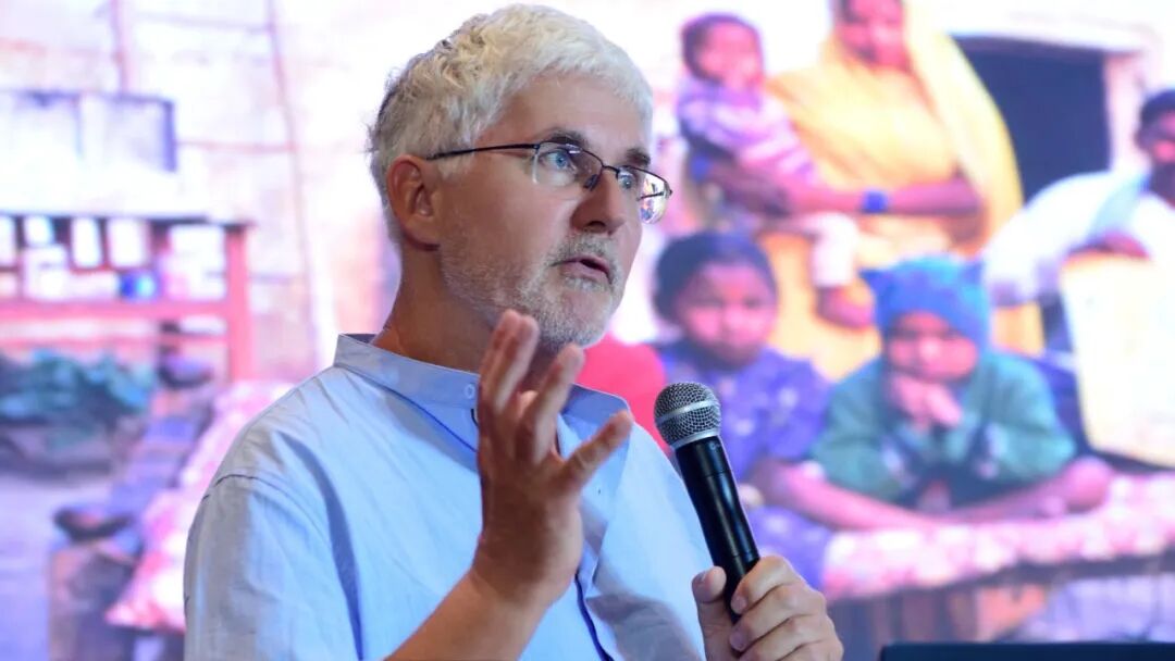 Klaus Hubacek教授主旨报告现场